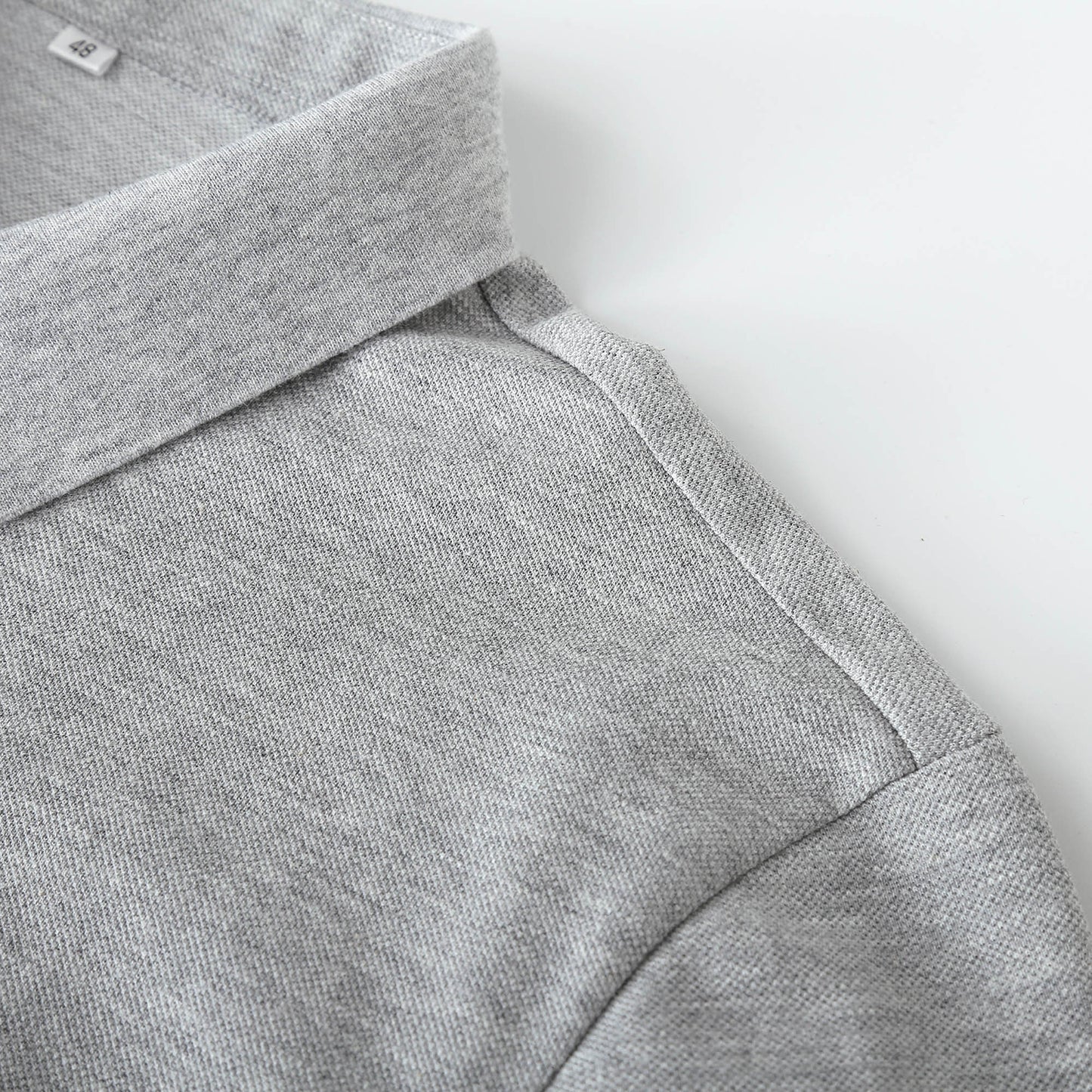Solid color polo