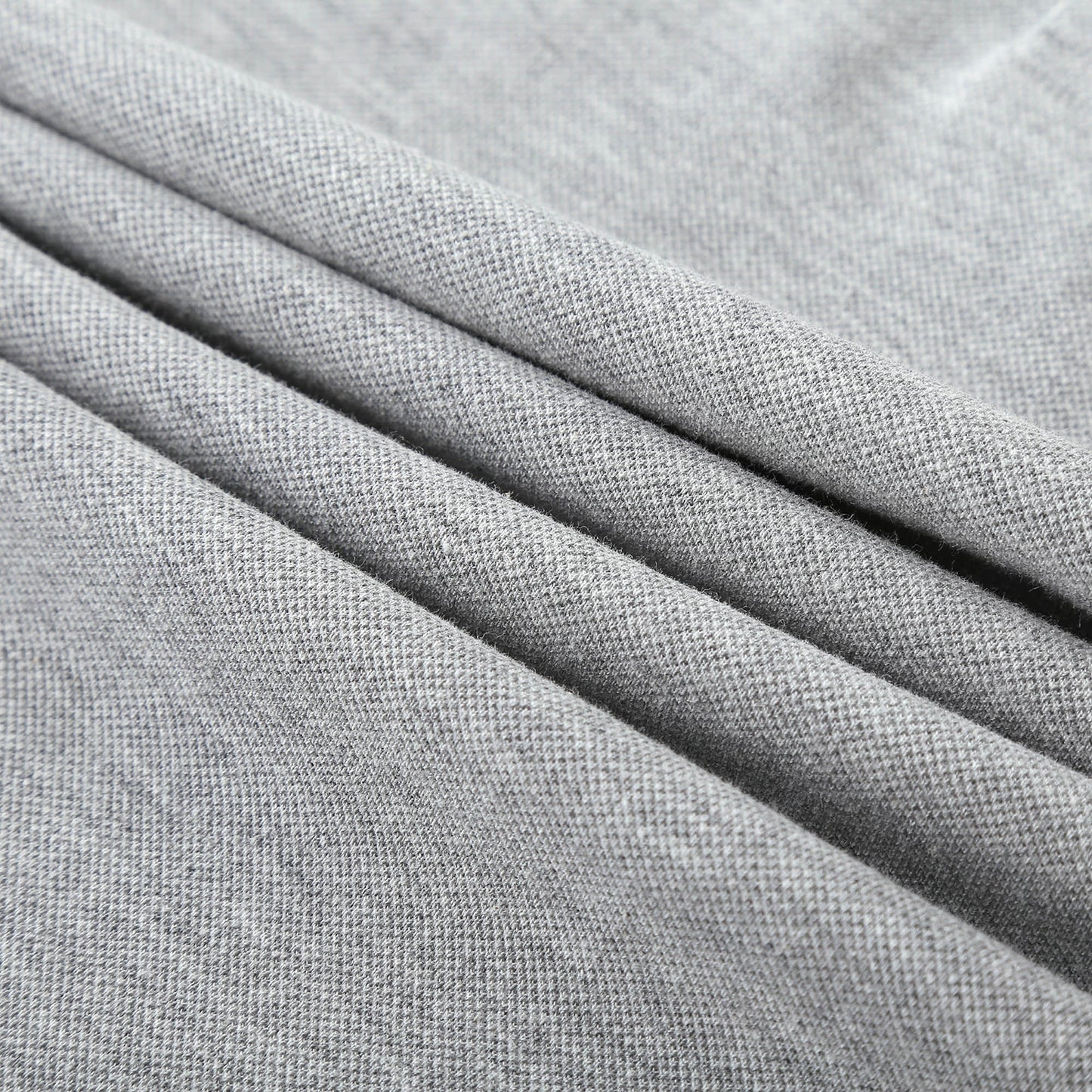 Solid color polo