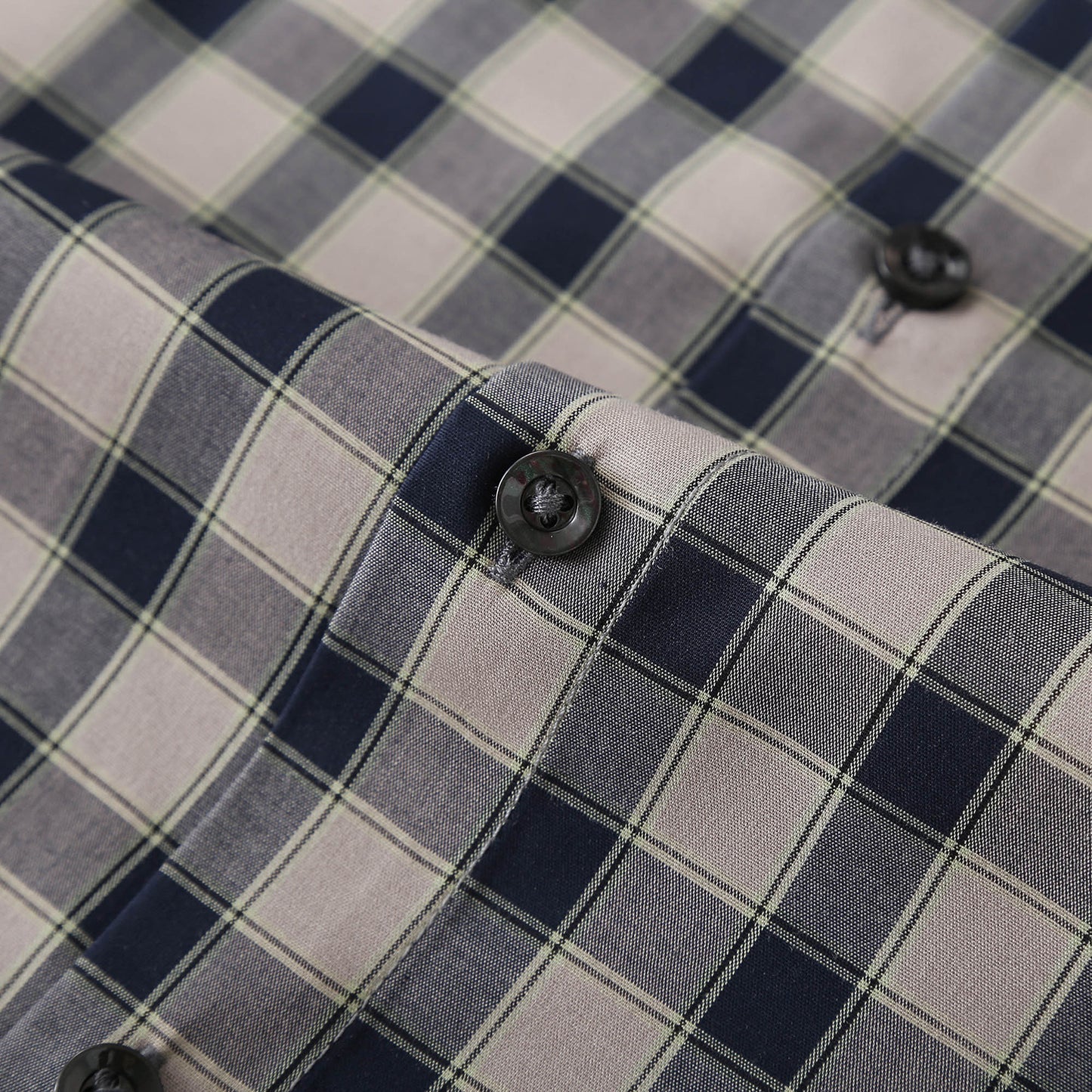 Grey checkered shirt