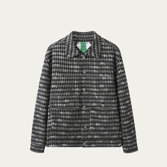 Thousand Bird Grid Coat